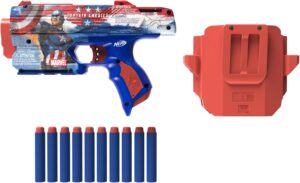 Blaster Nerf Marvel Captain America 