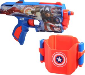 Casque de protection du Blaster Nerf Marvel Captain America 